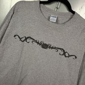 Old Navy Vintage Y2K Grunge Surf Long sleeve Shirt Large Skate Tribal Tattoo 90s